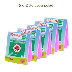 Rasch® Mückenfreipapier  - 12 Blätter - Der Standard aus den Tropen